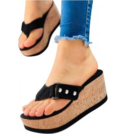 Sandals Women Dressy Summer Platform Wedges for Women Women's Open Toe Espadrille Wedge Sandals Casual Shoes Black $17.85 Out...