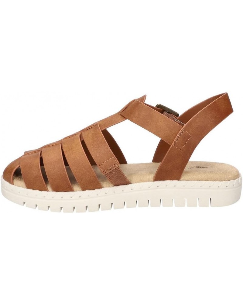 Women's Denalize Flat Sandal Tan $13.21 Sandals