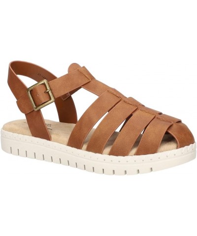 Women's Denalize Flat Sandal Tan $13.21 Sandals