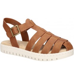 Women's Denalize Flat Sandal Tan $13.21 Sandals