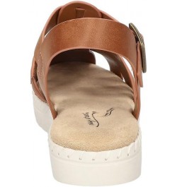 Women's Denalize Flat Sandal Tan $13.21 Sandals