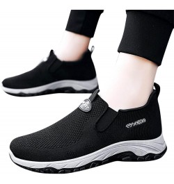 Sneakers for Men Workout Shoes for Men Shoelaces for Sneakers Working Shoes for Men Black $13.01 Athletic Shoes