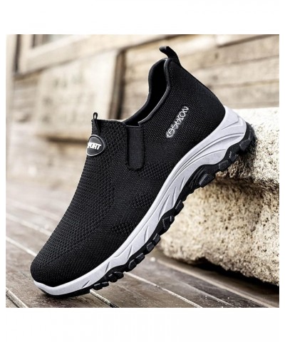 Sneakers for Men Workout Shoes for Men Shoelaces for Sneakers Working Shoes for Men Black $13.01 Athletic Shoes