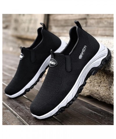 Sneakers for Men Workout Shoes for Men Shoelaces for Sneakers Working Shoes for Men Black $13.01 Athletic Shoes