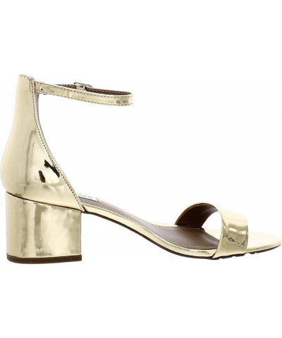 Women's Irenee Heeled Sandal Gold Foil $22.80 Sandals