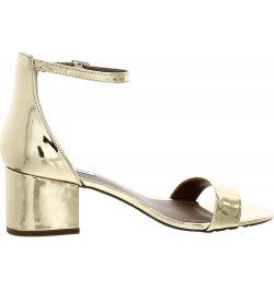 Women's Irenee Heeled Sandal Gold Foil $22.80 Sandals