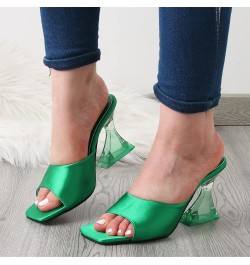 Rhinestone Platform Sandals for Women Fashion Summer Women Sandals Casual High Heel Chunky Heel Fish Mouth Open Toe Sexy Styl...