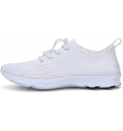 Women Men Breathable Mesh Water Shoes Sx122-white $12.75 Athletic Shoes