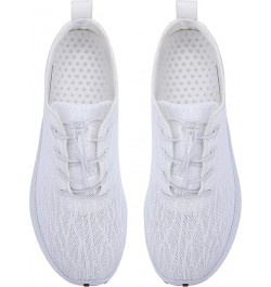 Women Men Breathable Mesh Water Shoes Sx122-white $12.75 Athletic Shoes