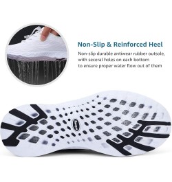 Women Men Breathable Mesh Water Shoes Sx122-white $12.75 Athletic Shoes