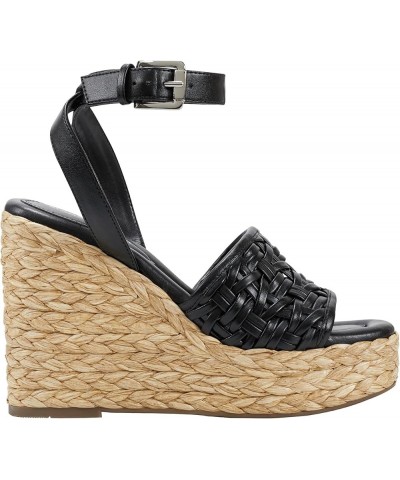 Women's Godina Wedge Sandal Black 001 $24.48 Sandals