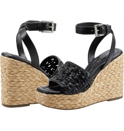 Women's Godina Wedge Sandal Black 001 $24.48 Sandals