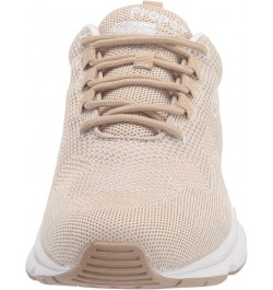 Womens Stability Fly Walking Sneakers Sand/White $40.88 Fashion Sneakers