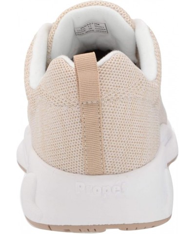 Womens Stability Fly Walking Sneakers Sand/White $40.88 Fashion Sneakers