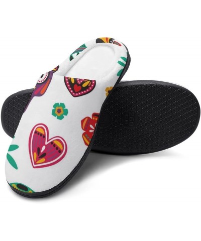 Family Slippers Soft Cotton Bedroom Home Shoes Indoor Cotton Slippers For Warmth Color1526 $17.05 Slippers