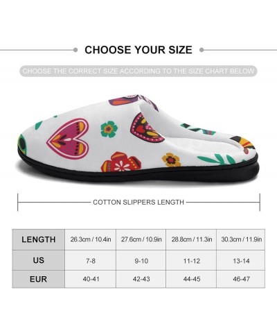 Family Slippers Soft Cotton Bedroom Home Shoes Indoor Cotton Slippers For Warmth Color1526 $17.05 Slippers