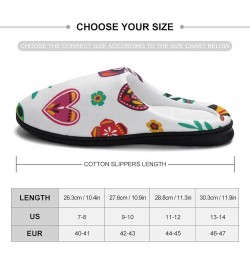 Family Slippers Soft Cotton Bedroom Home Shoes Indoor Cotton Slippers For Warmth Color1526 $17.05 Slippers