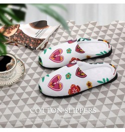 Family Slippers Soft Cotton Bedroom Home Shoes Indoor Cotton Slippers For Warmth Color1526 $17.05 Slippers