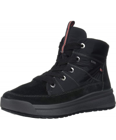 Women's Aeryn Ankle Boot Black Velour-hydro Snow Soft $35.61 Outdoor Shoes