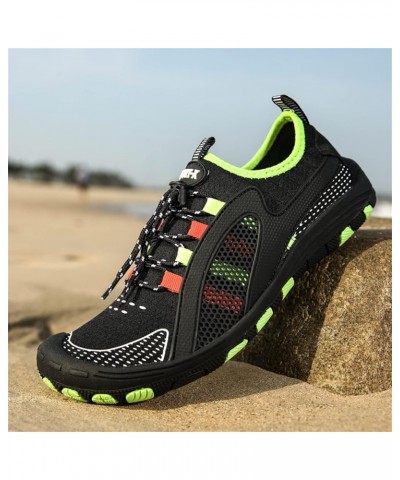 Fashion Summer Water Shoes Men Quick Drying Shoes Swimming and Diving Shoes Hiking Shoes Flat Non Slip Breathable Colorblock ...