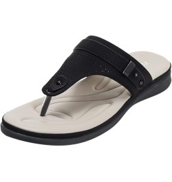 Womens Flat Sandals Golf Sandals Summer Sandals Cute Sandals Water Sandals Yoga Sandals Comfy Sandals Black $14.24 Sandals