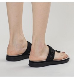 Womens Flat Sandals Golf Sandals Summer Sandals Cute Sandals Water Sandals Yoga Sandals Comfy Sandals Black $14.24 Sandals