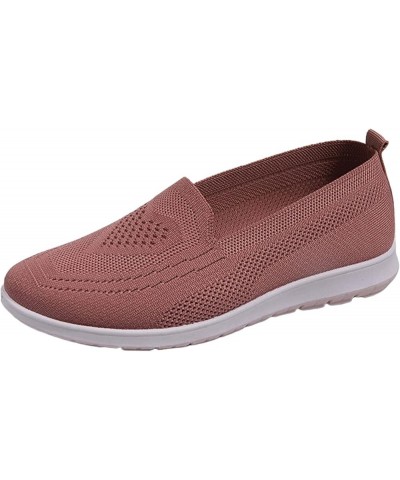 Memory Foam Flats Womens Mules Flats Women's Ballet Flats Women's Flats Z 14-pink $10.99 Flats