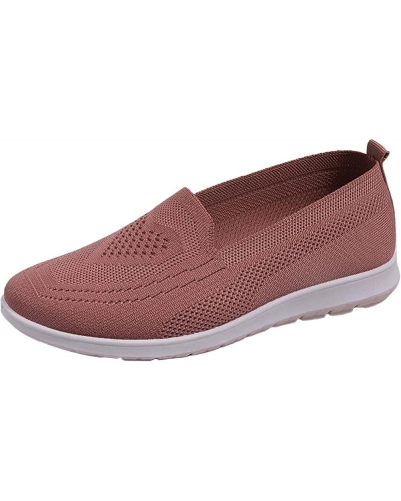 Memory Foam Flats Womens Mules Flats Women's Ballet Flats Women's Flats Z 14-pink $10.99 Flats