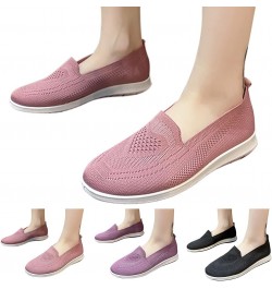 Memory Foam Flats Womens Mules Flats Women's Ballet Flats Women's Flats Z 14-pink $10.99 Flats