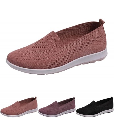 Memory Foam Flats Womens Mules Flats Women's Ballet Flats Women's Flats Z 14-pink $10.99 Flats