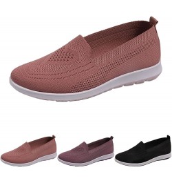 Memory Foam Flats Womens Mules Flats Women's Ballet Flats Women's Flats Z 14-pink $10.99 Flats