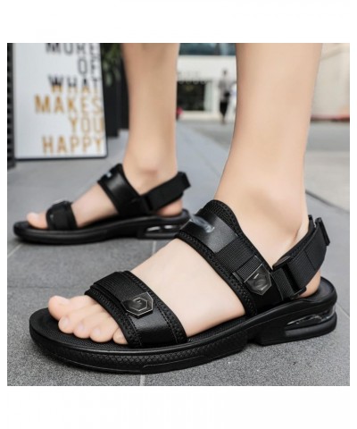 Mens Sandals Summer Beach Sandals for Men Leisure Personality Fashion Beach Sandal Men Shoes Female Flat Sandals $9.11 Sandals