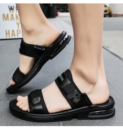 Mens Sandals Summer Beach Sandals for Men Leisure Personality Fashion Beach Sandal Men Shoes Female Flat Sandals $9.11 Sandals