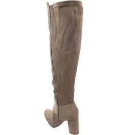 Womens Classy High Heel Knee High Boots Taupe $29.90 Boots