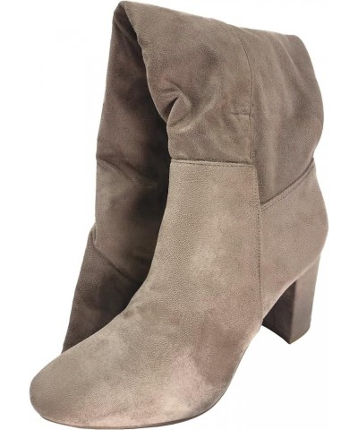 Womens Classy High Heel Knee High Boots Taupe $29.90 Boots