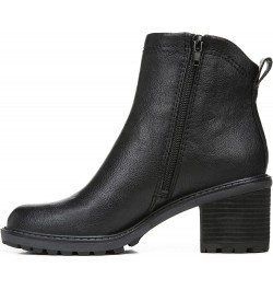 Women's Greyson Booties Ankle Boot Black Faux Leather $21.65 Boots