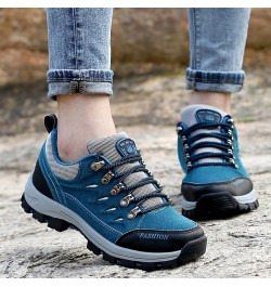 Outdoor Sports Climbing Hiking Shoes Breathable Trekking Sneakers for Women Sneaker Wedges Shoes for Women (Hot Pink, 8) 7 Bl...