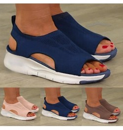 Summer Sandals for Women 2024 Sport Sandals for Women Orthopedic Sandals Washable Slingback Orthopedic Sandals Brown Lightnin...