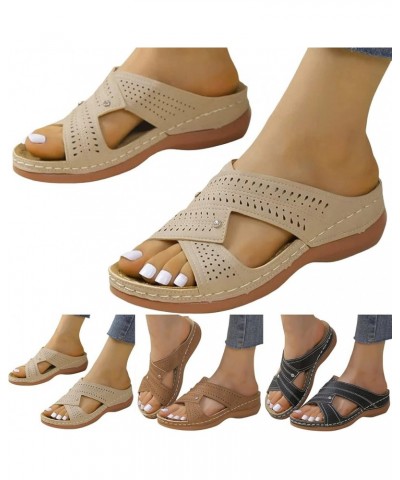 Comfort Sandals for Women Orthopedic Walking Shoes Sandals for Women White Platform Sandals Dressy Sandals for Women Sandals ...