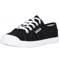 Men's Low-top Sneakers 1001 Black $29.54 Fashion Sneakers