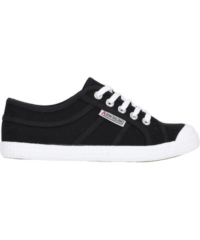 Men's Low-top Sneakers 1001 Black $29.54 Fashion Sneakers