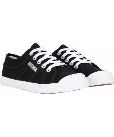 Men's Low-top Sneakers 1001 Black $29.54 Fashion Sneakers