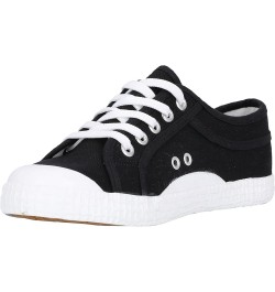 Men's Low-top Sneakers 1001 Black $29.54 Fashion Sneakers