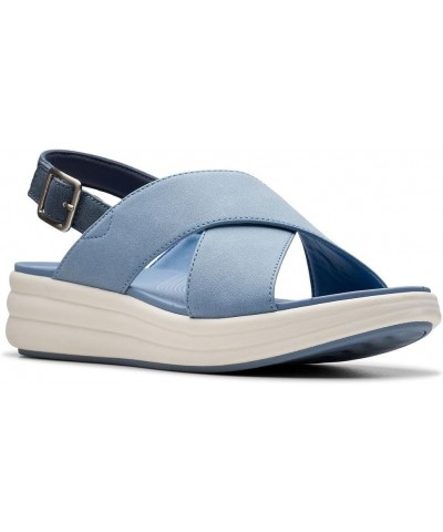 Women's Drift Sun Wedge Sandal, Denim Synthetic, 11 7 Denim Synthetic $25.67 Sandals