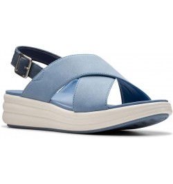 Women's Drift Sun Wedge Sandal, Denim Synthetic, 11 7 Denim Synthetic $25.67 Sandals