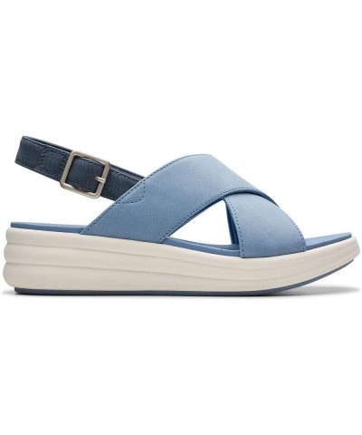 Women's Drift Sun Wedge Sandal, Denim Synthetic, 11 7 Denim Synthetic $25.67 Sandals