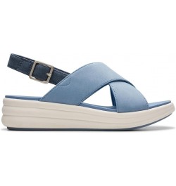 Women's Drift Sun Wedge Sandal, Denim Synthetic, 11 7 Denim Synthetic $25.67 Sandals