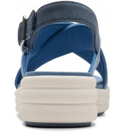 Women's Drift Sun Wedge Sandal, Denim Synthetic, 11 7 Denim Synthetic $25.67 Sandals