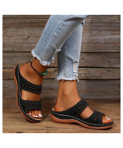 Sandalias Ortopedicas Para Mujer Orthopedic Flip Flops for Men Flower Sandals for Women Black Dress Sandals Sandals Plantar F...