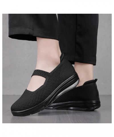 Women's Shallow Mouth Anti Slip Soft Sole Hollowed Out Mesh Shoes Fashionable, Lightweight, Breathable, Backless Casual Sport...